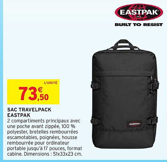 SAC TRAVELPACK EASTPAK