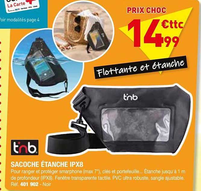 SACOCHE ÉTANCHE IPX8