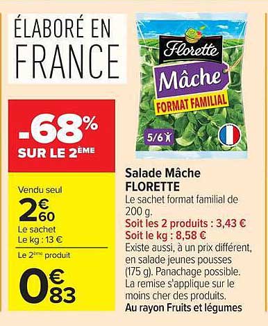 Salade Mâche FLORETTE