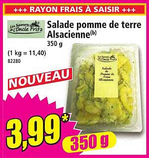 Salade pomme de terre Alsacienne(b) 350 g