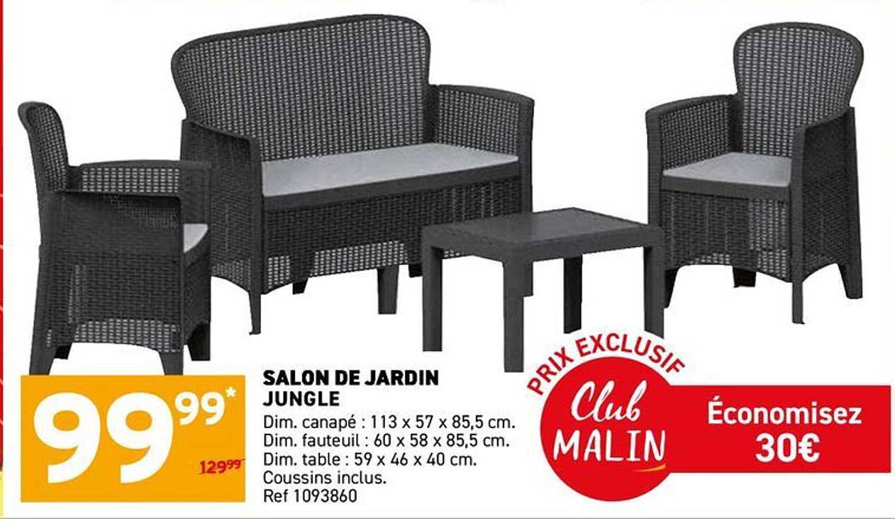 SALON DE JARDIN JUNGLE