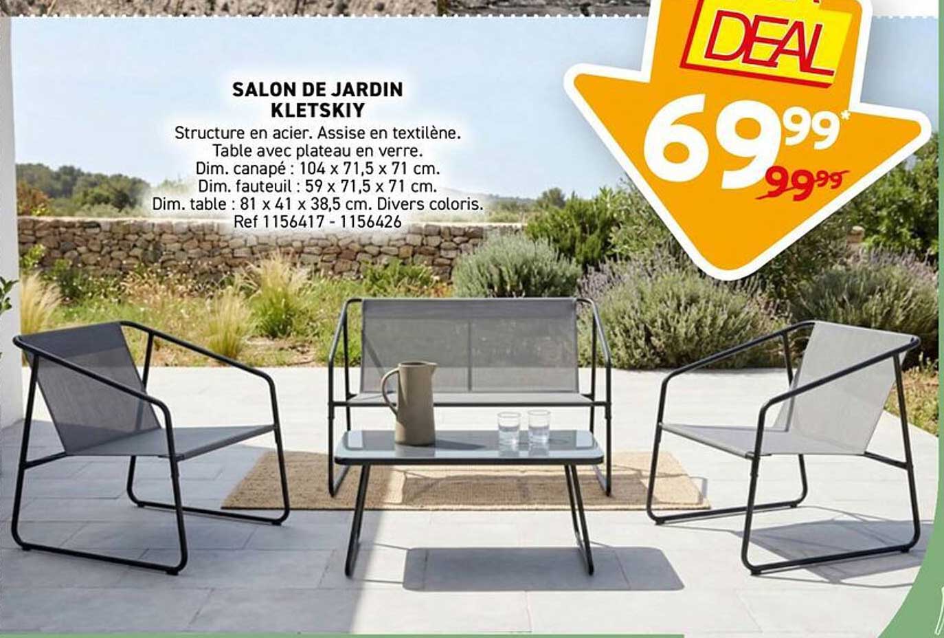 SALON DE JARDIN KLETSKIY