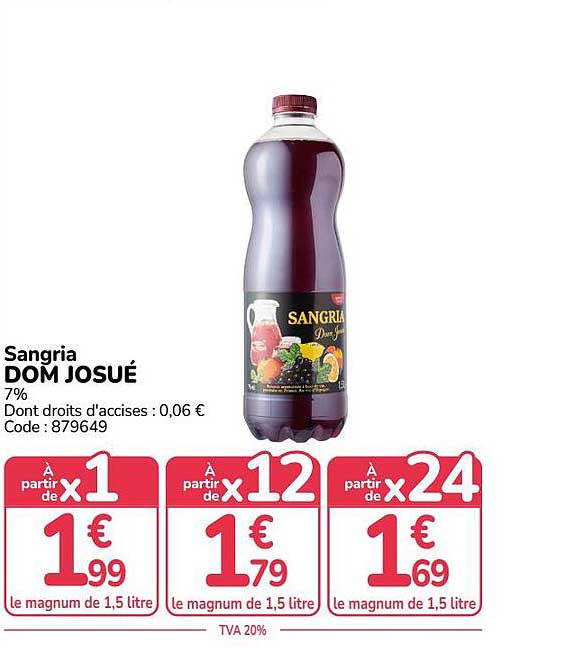 Sangria DOM JOSUÉ