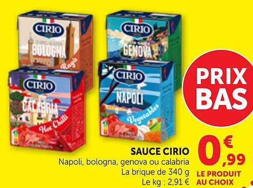 SAUCE CIRIO