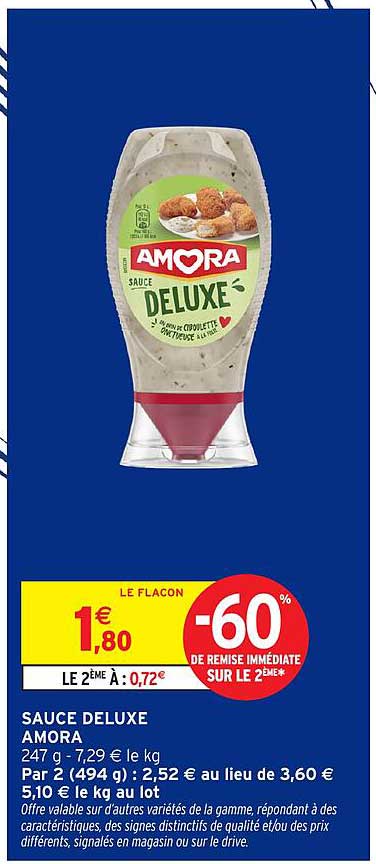 SAUCE DELUXE AMORA