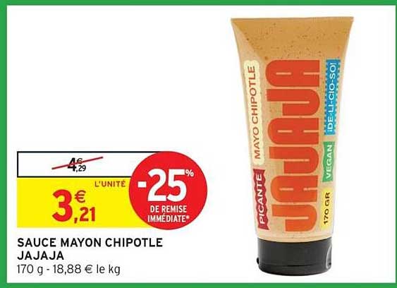 SAUCE MAYON CHIPOTLE JAJAJA