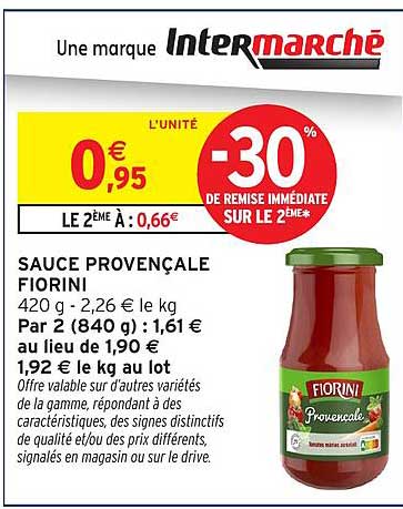 SAUCE PROVENÇALE FIORINI
