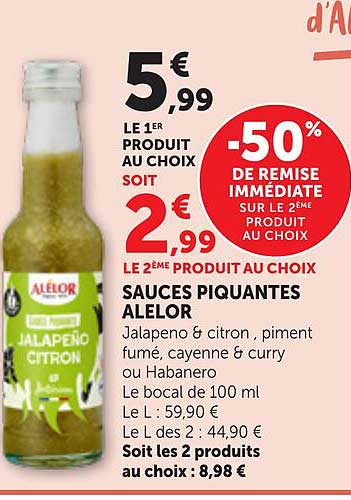 SAUCES PIQUANTES ALOUR