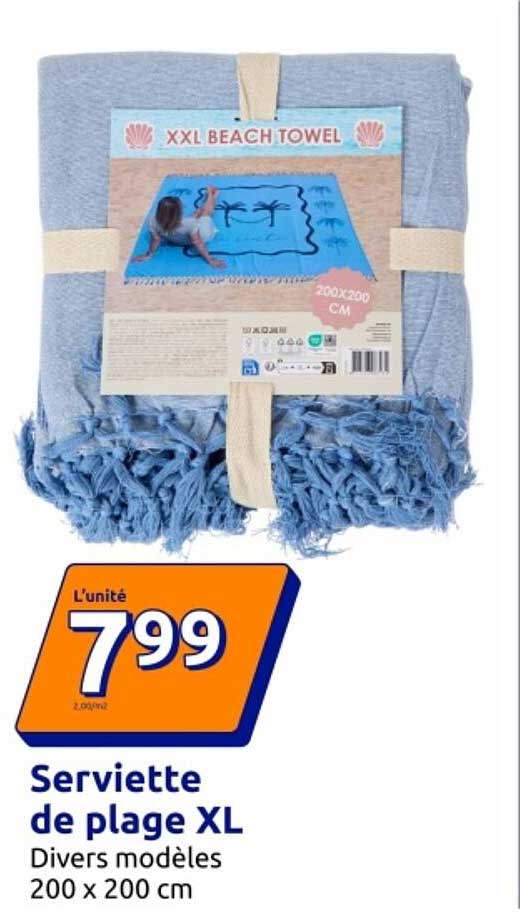 Serviette de plage XL
