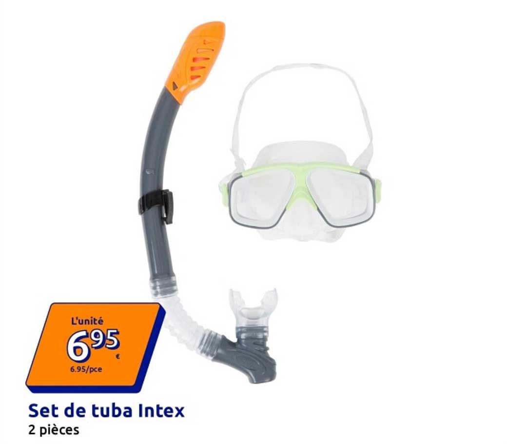 Set de tuba Intex 2 pièces
