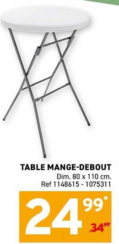 TABLE MANGE-DEBOUT