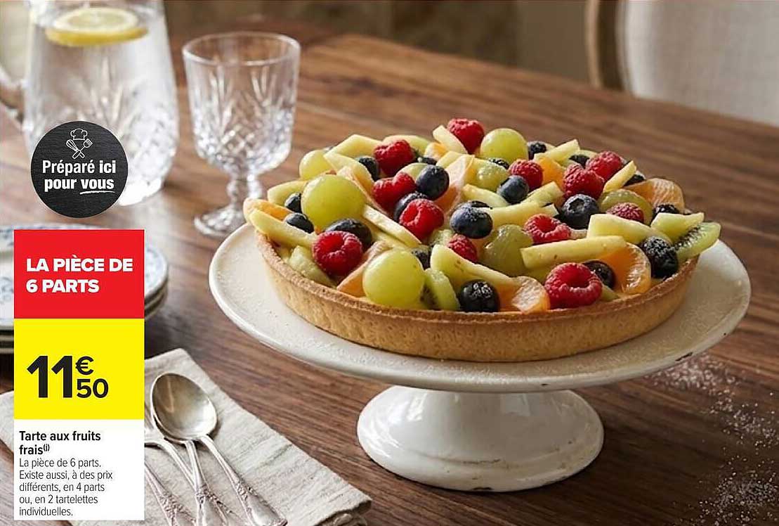 Tarte aux fruits frais(i)