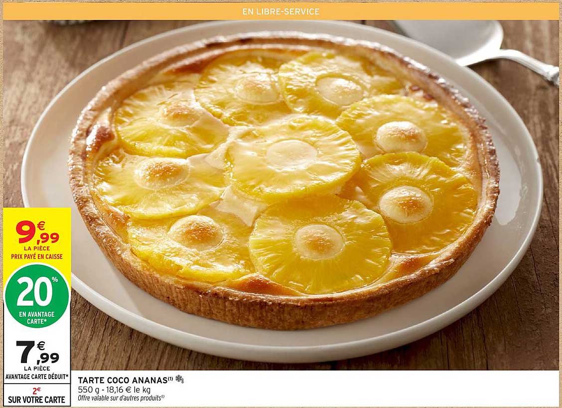 TARTE COCO ANANAS
