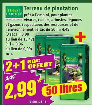 Terreau de plantation