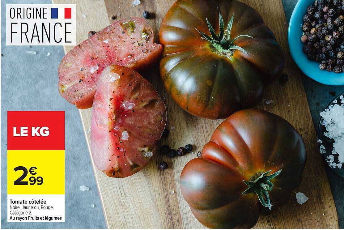 Tomate côtelée