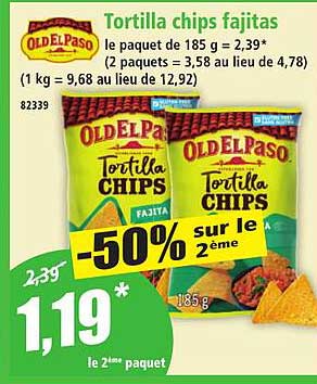 Tortilla chips fajitas