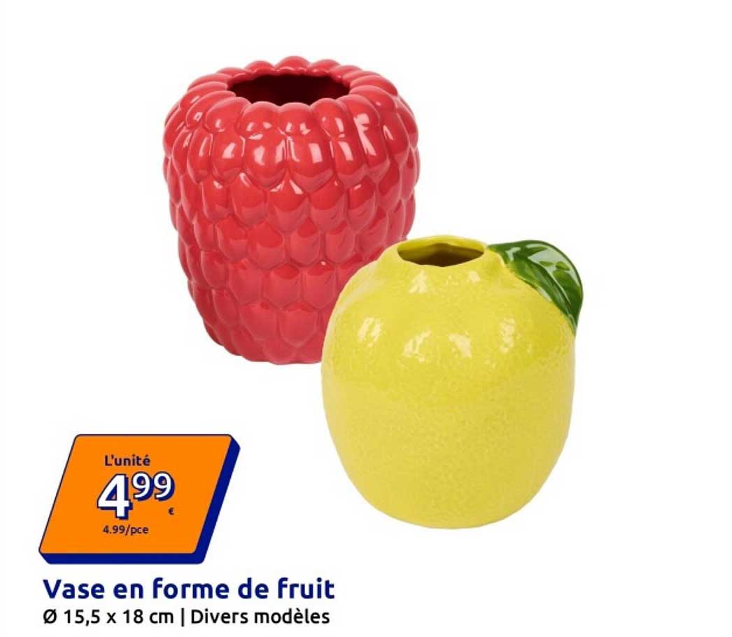 Vase en forme de fruit