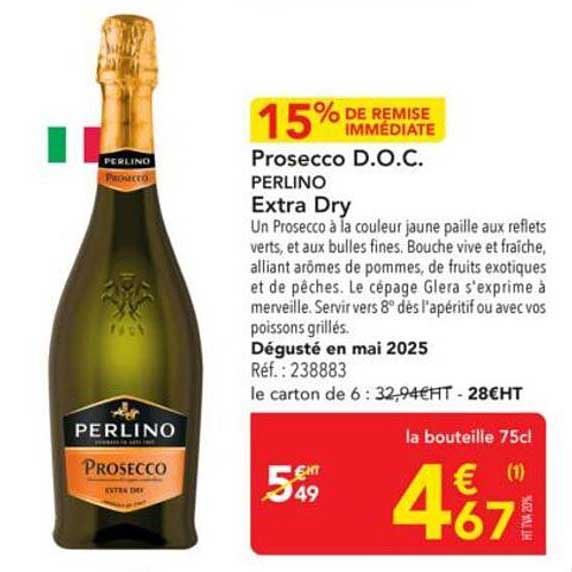 15% DE REMISE IMMEDIATE