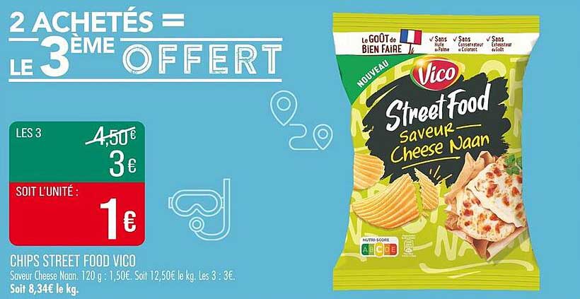 2 ACHETÉS = LE 3ÈME OFFERT