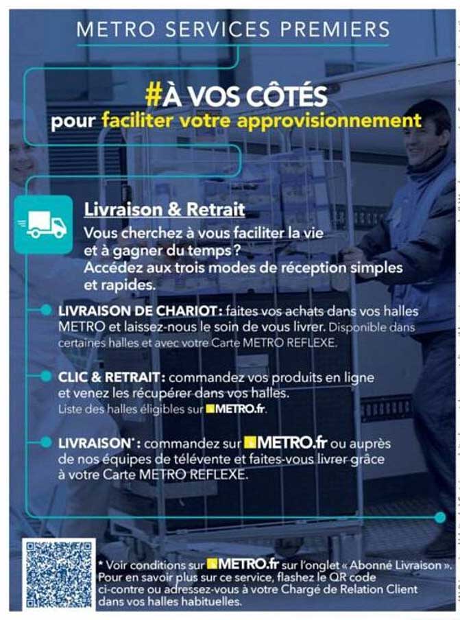 #À VOS CÔTÉS pour faciliter votre approvisionnement