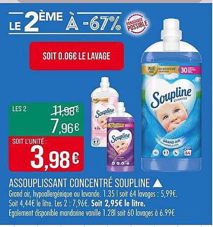 ASSOUPLISSANT CONCENTRÉ SOUPLINE
