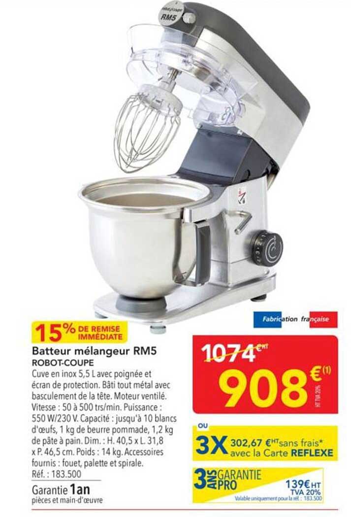 Batteur mélangeur RM5 ROBOT-COUPE