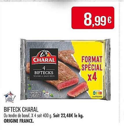 Bifteck Charal