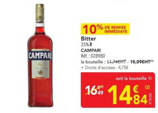 Bitter 25%  CAMpari