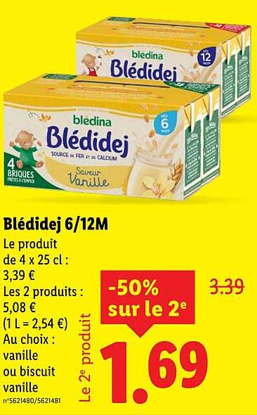 Blédidej 6/12M