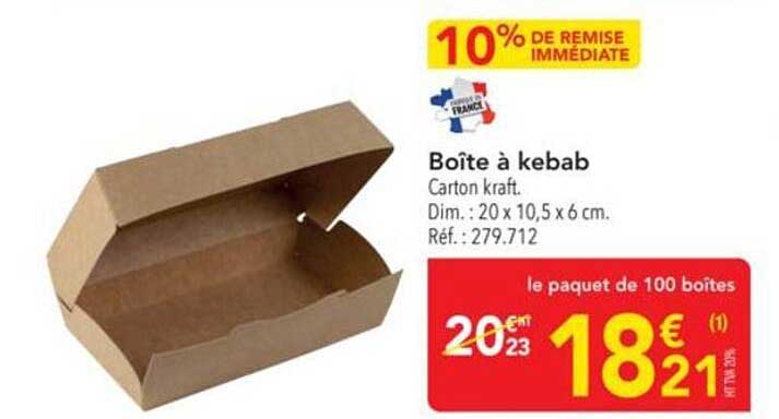 Boîte à kebab