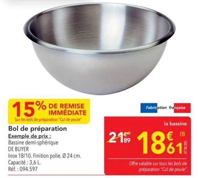 Bol de préparation