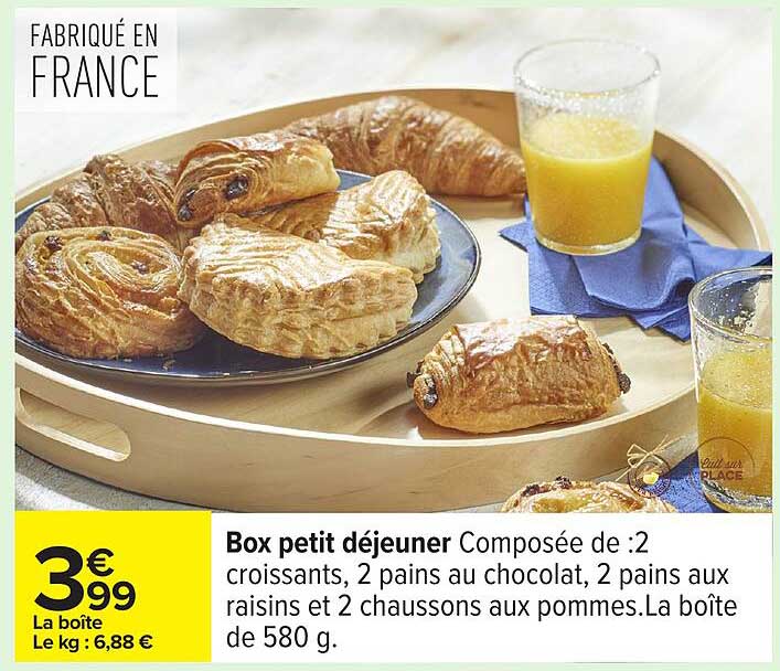 Box petit déjeuner
