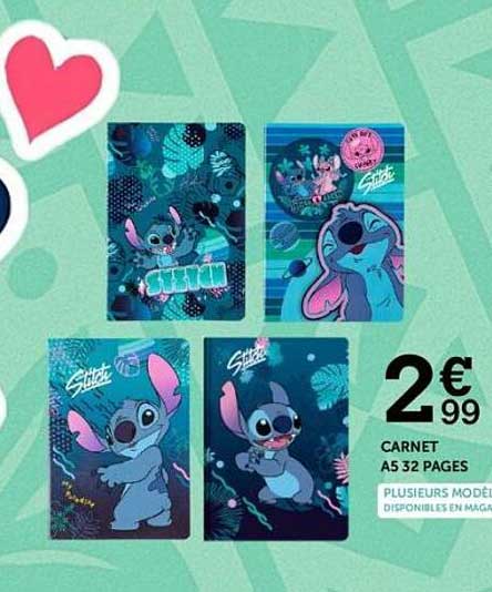 Carnet A5 32 pages Stitch