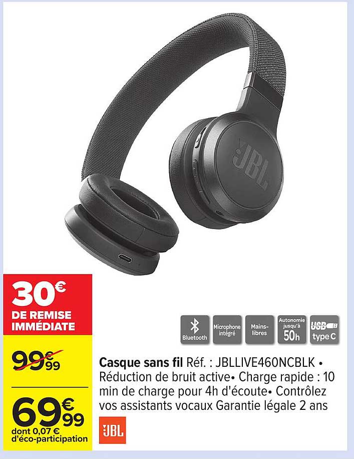 Casque sans fil