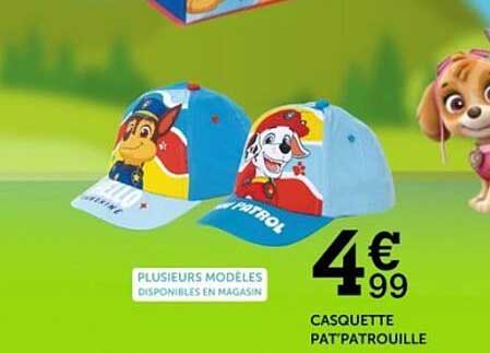 CASQUETTE PAT'PATROUILLE