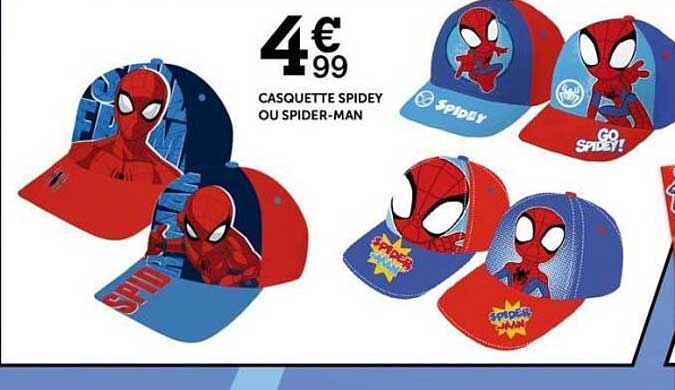 CASQUETTE SPIDEY OU SPIDER-MAN