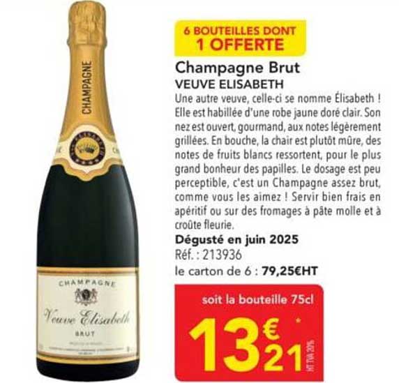 Champagne Brut VEUE ELISABETH