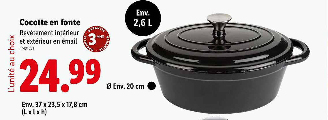 Cocotte en fonte