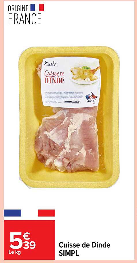 Cuisses de Dinde SIMPL