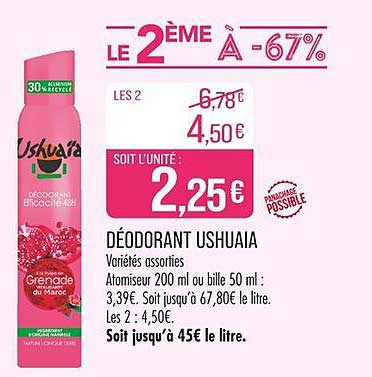 DÉODORANT USHUAIA