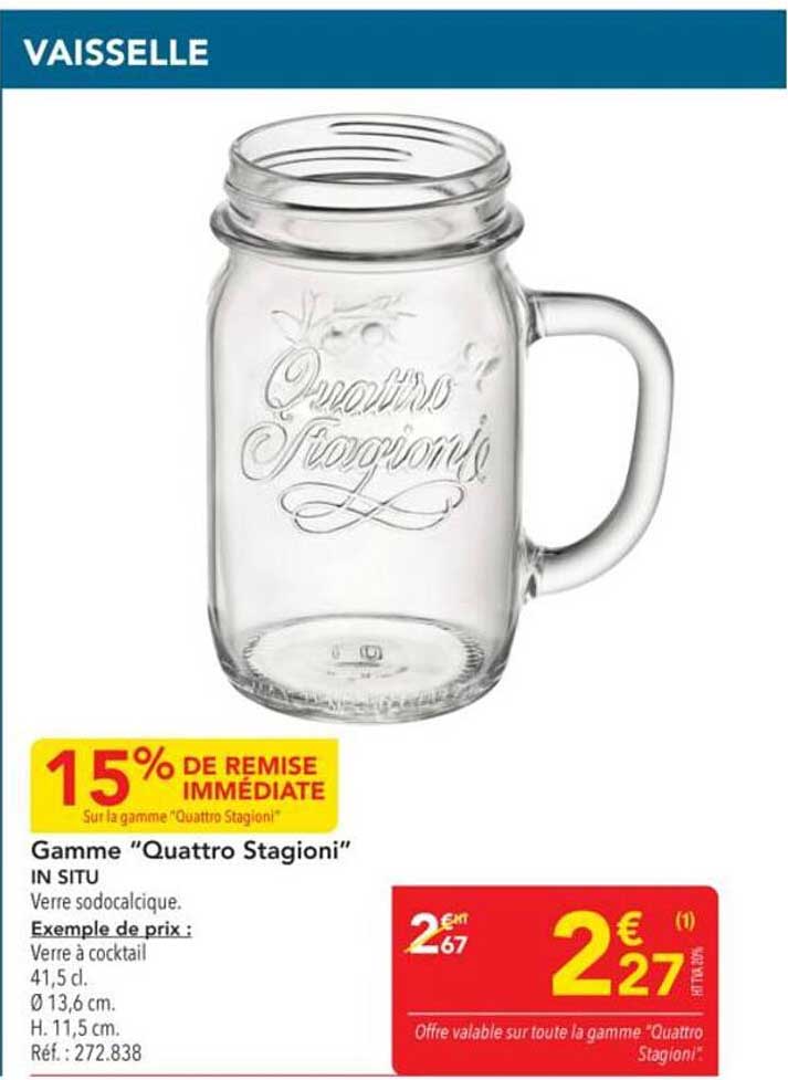 Gamme "Quattro Stagioni"