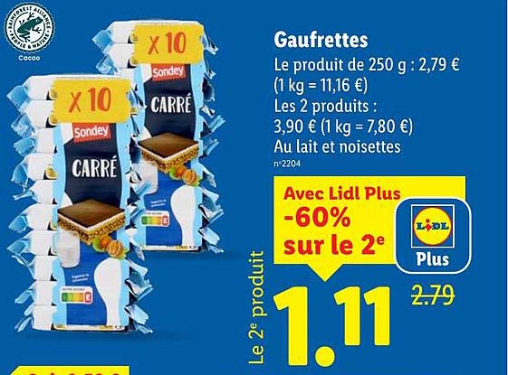 Gaufrettes