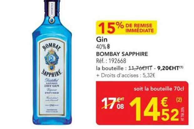Gin BOMBAY SAPPHIRE
