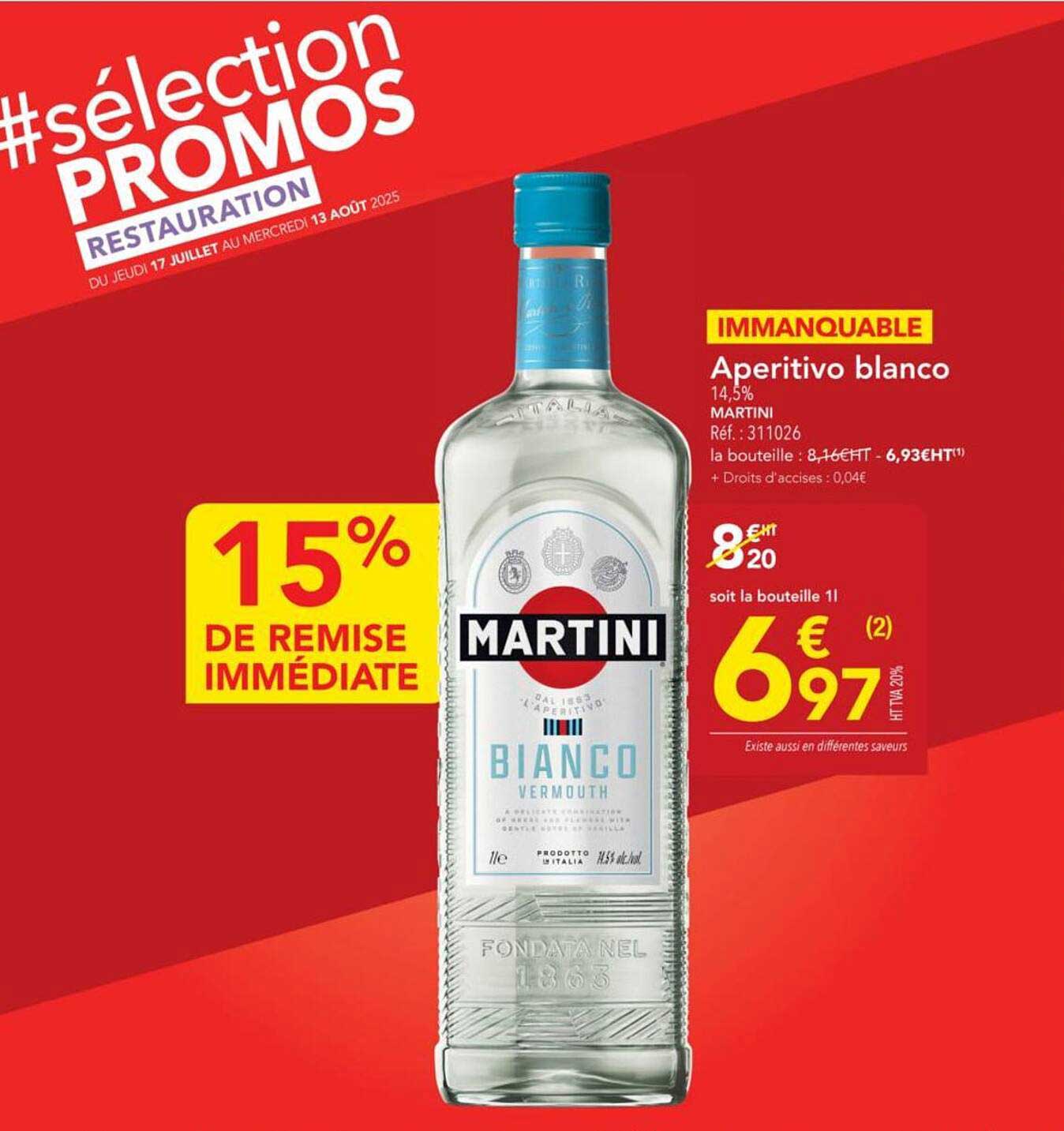 Immanquable Aperitivo blanco