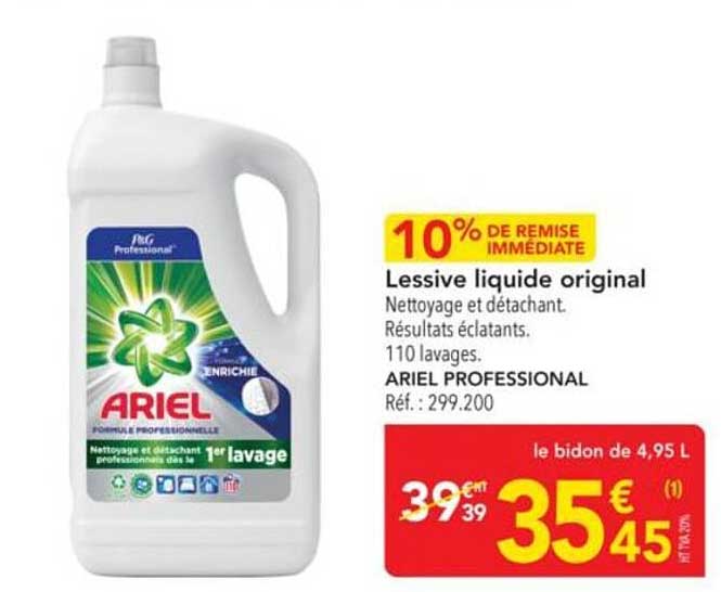 Lessive liquide original
