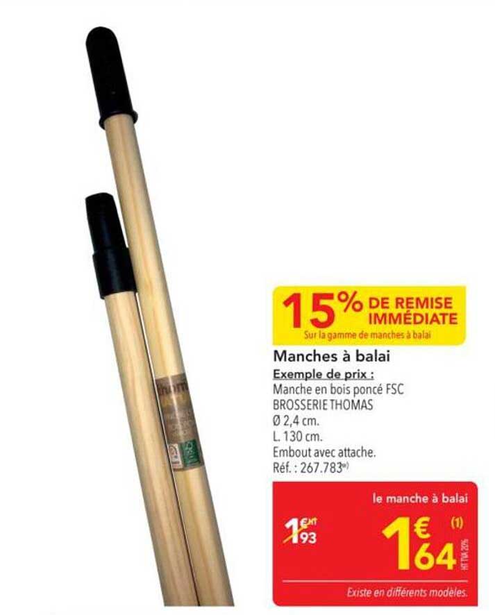 Manches à balai