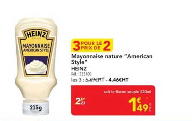 Mayonnaise nature "American Style"