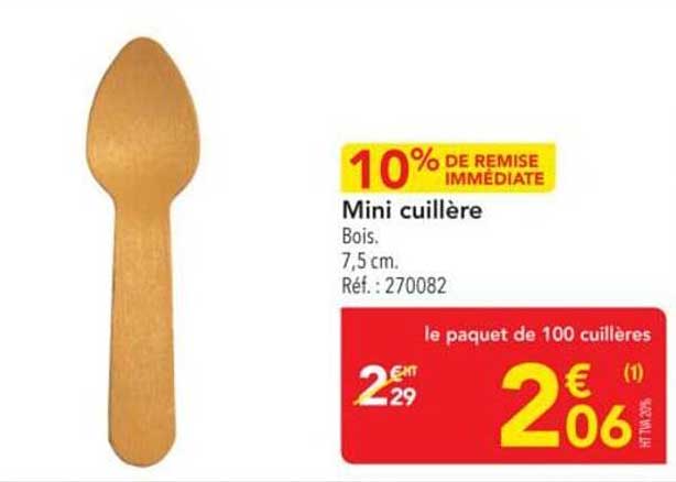 Mini cuillère