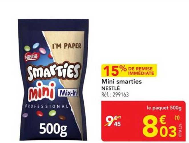 Mini smarties