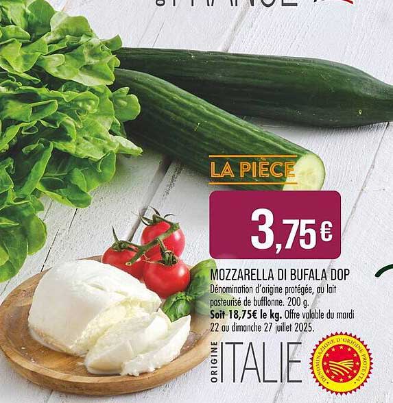 Mozzarella di Bufala DOP